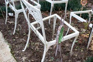 Wrought iron chairs