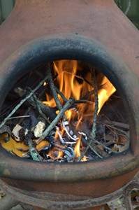 The chiminea 