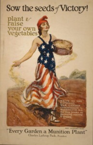 Vintage Victory Garden Poster